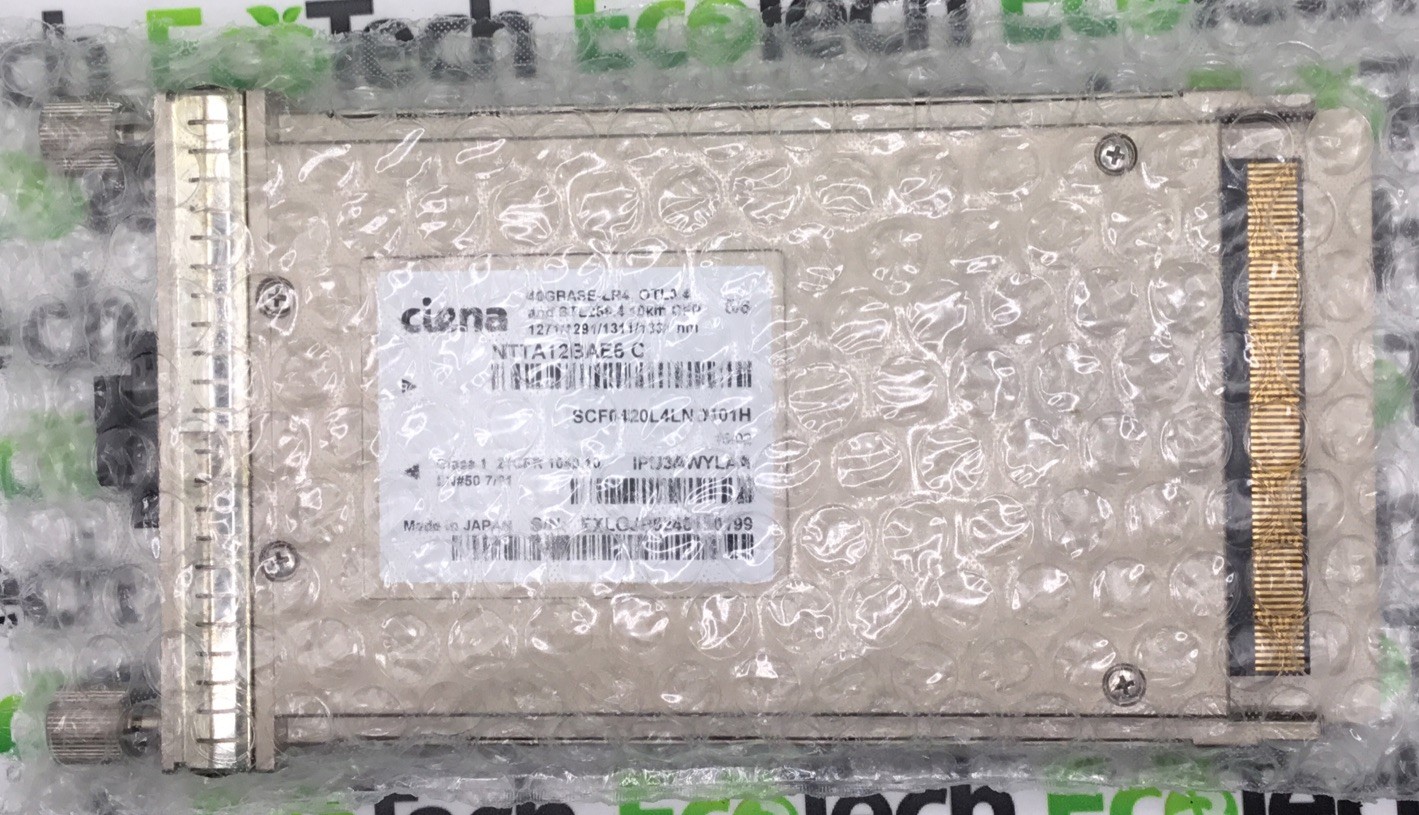 Ciena NTTA12BAE6 C Module 40GBASE-LR4 Class 1