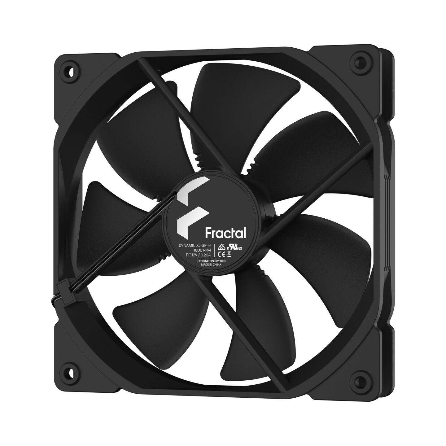 Fractal Design Dynamic X2 GP-14 140mm case fan black 3-Pin Noctua New/parted out