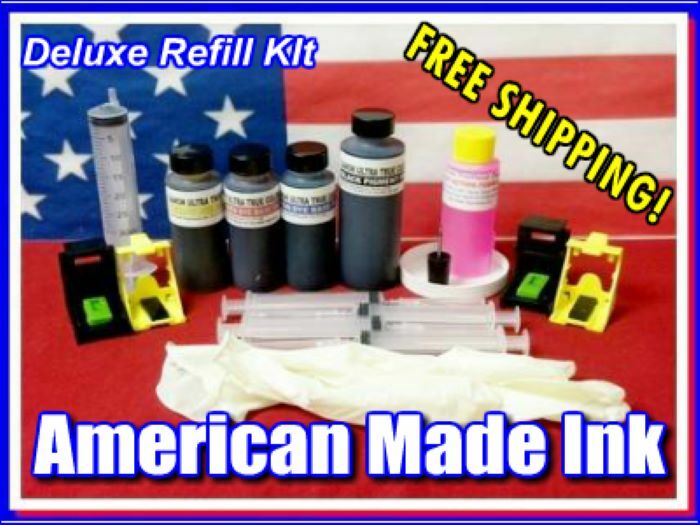 Deluxe Ink Refill Kit for Afinia L301 Label Printer