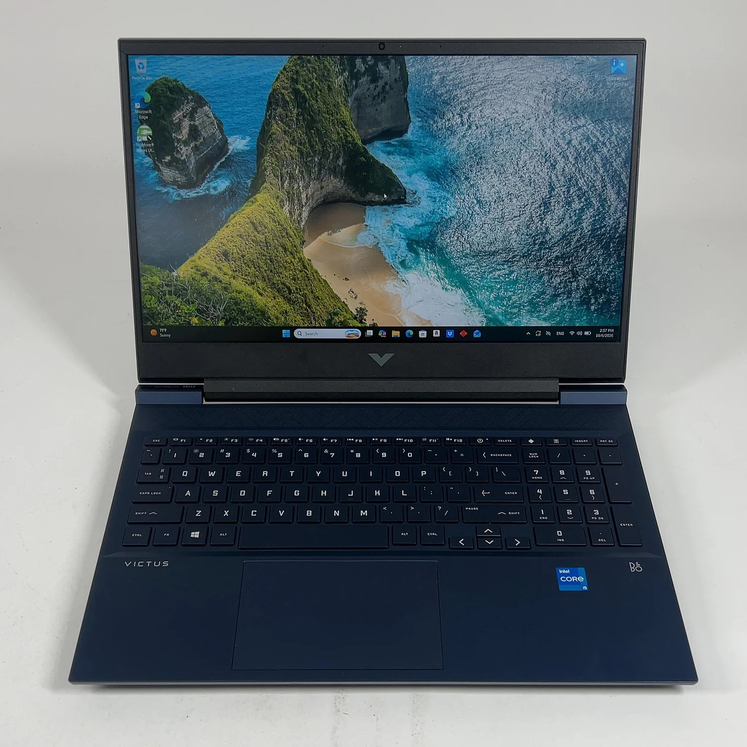 HP Victus 16-D0013DX 16" i5-11400H 2.7GHz 8GB RAM 256GB SSD GeForce RTX 3050