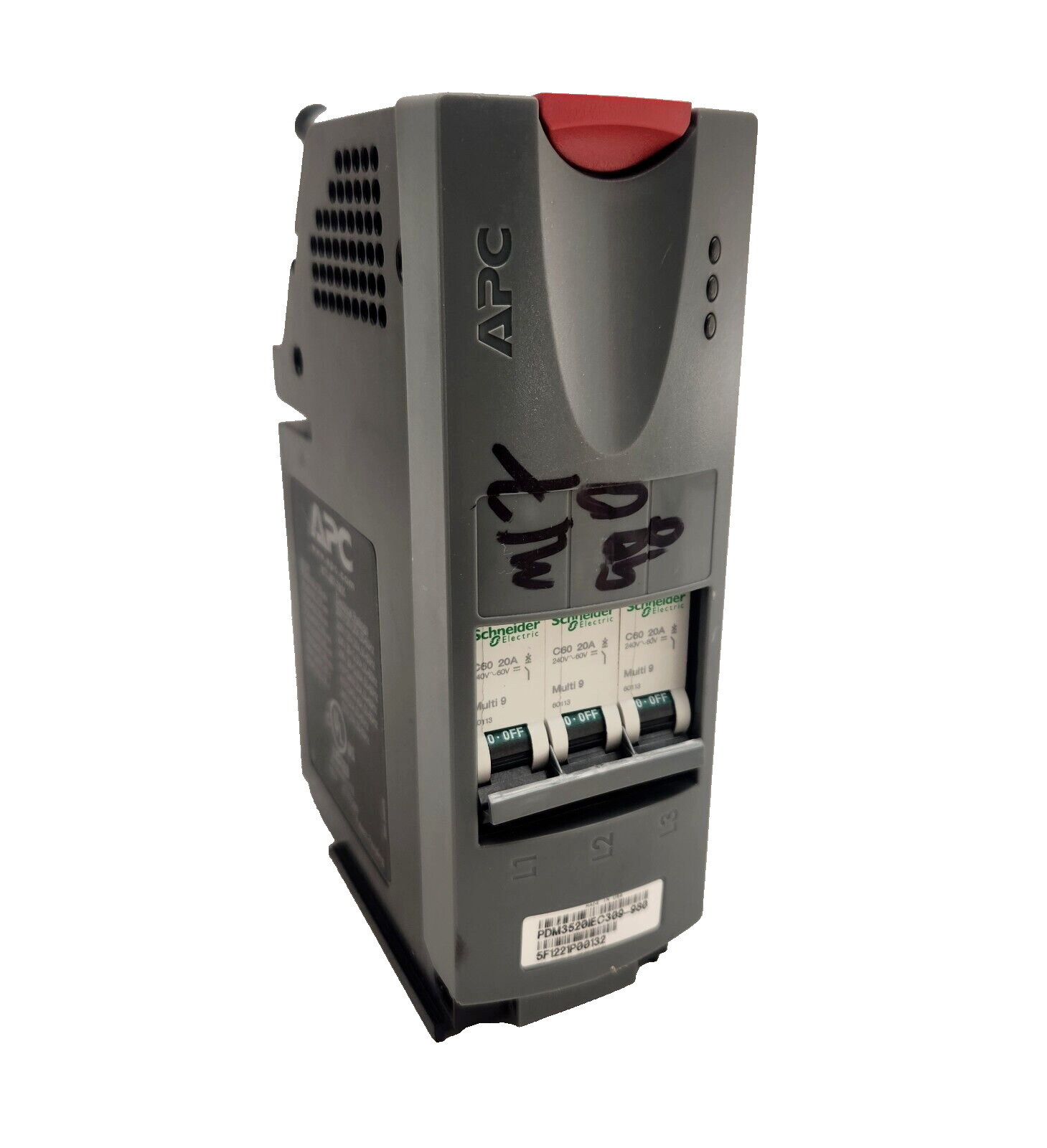 APC PDM3520IEC309-980 IT Power Distribution Module | Cut Cord, Untested