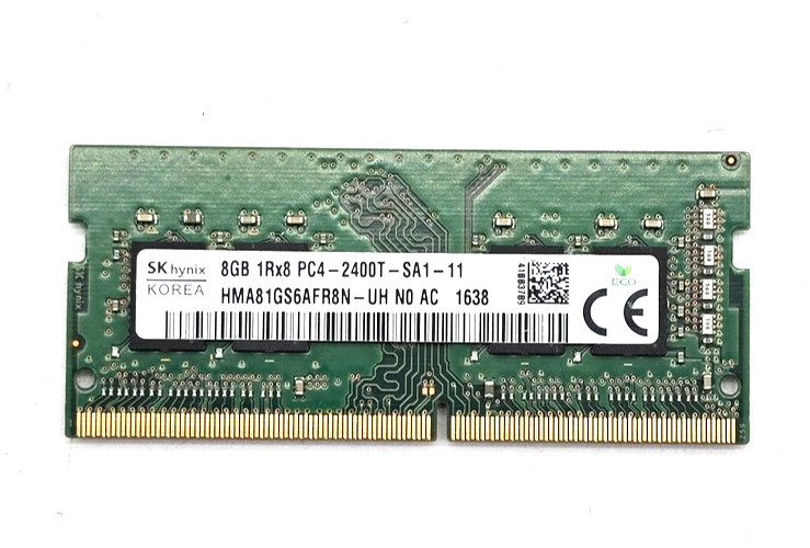 SK hynix 8GB DDR4 PC4-2400T SODIMM Laptop RAM HMA81GS6AFR8N-UH 820570-002