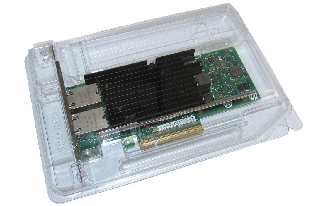 HPE 561T Dual-Port 10GbE PCIe Network Adapter 716591-B21 717708-002 w/Tall Brakt