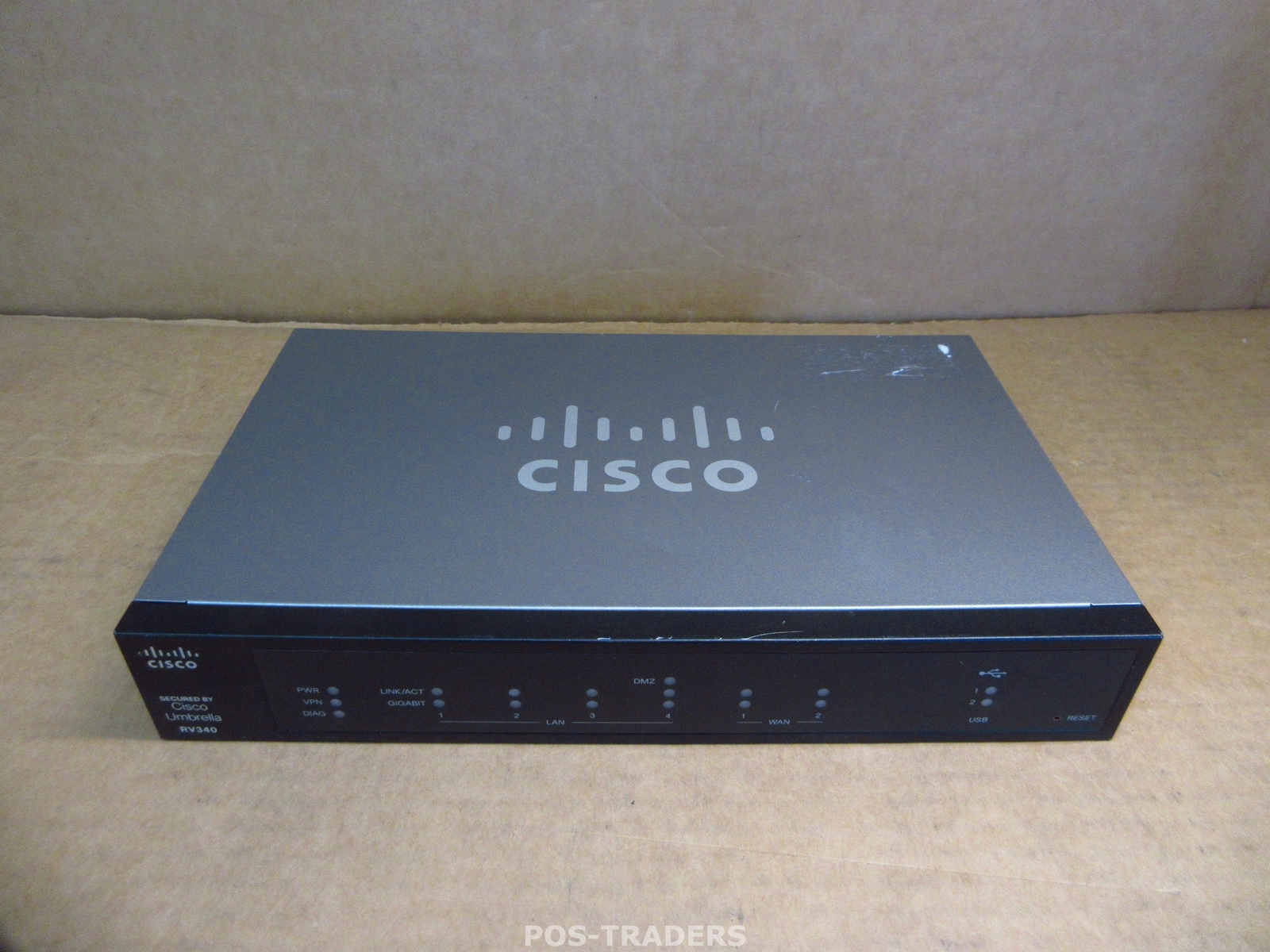 Cisco RV340-K9-G5 V04 Dual WAN Gigabit VPN Security Router - EXCLUDING PSU 