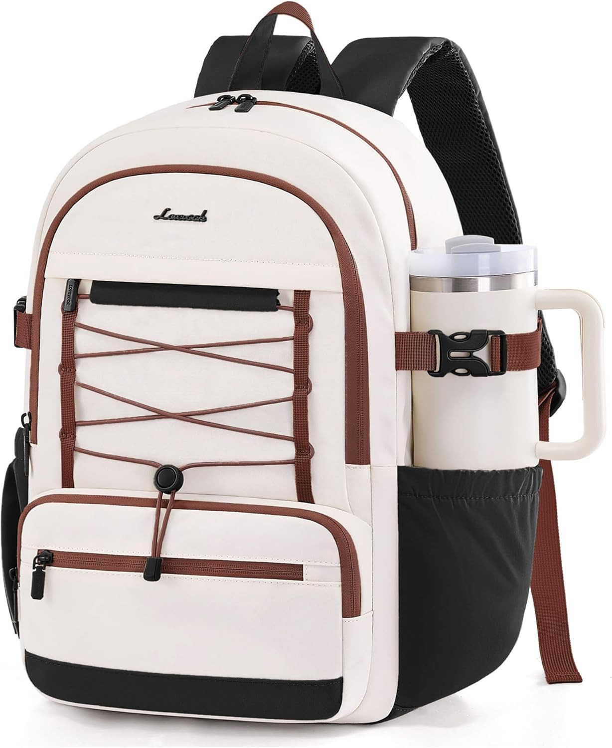 Laptop Backpack for Women & Girls, Large Capacity, Lightweight Casual Daypack