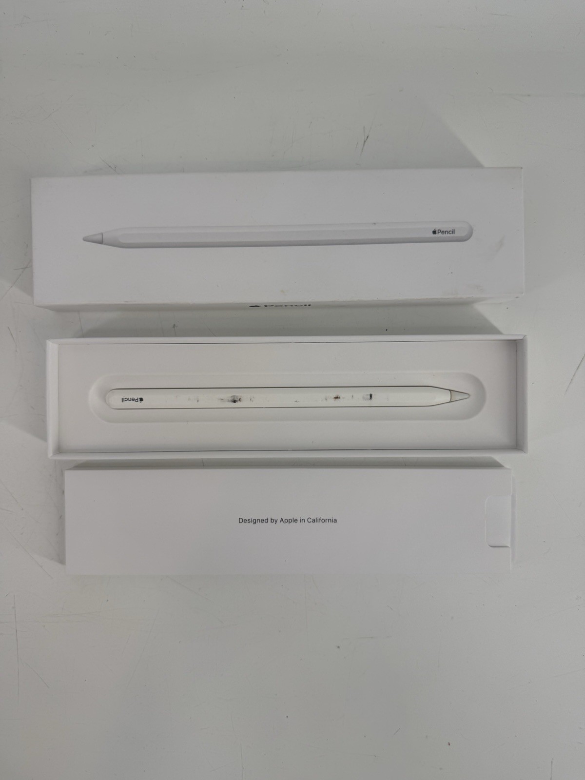 Apple Pencil 2nd Generation A2051 MU8F2AM/A White w/ Original Box Tested