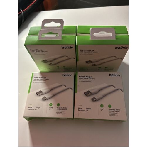 Belkin CAB001BT2MBK BOOST CHARGE USB-C TO USB-A CABLE