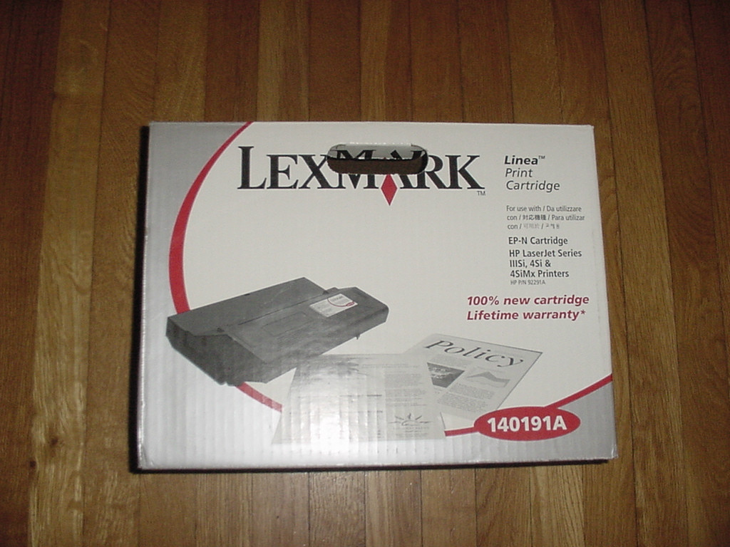 NIB Lexmark 140191A HP Hewlet Packard 92291A Print Cartridge LaserJet IIIsi 4si