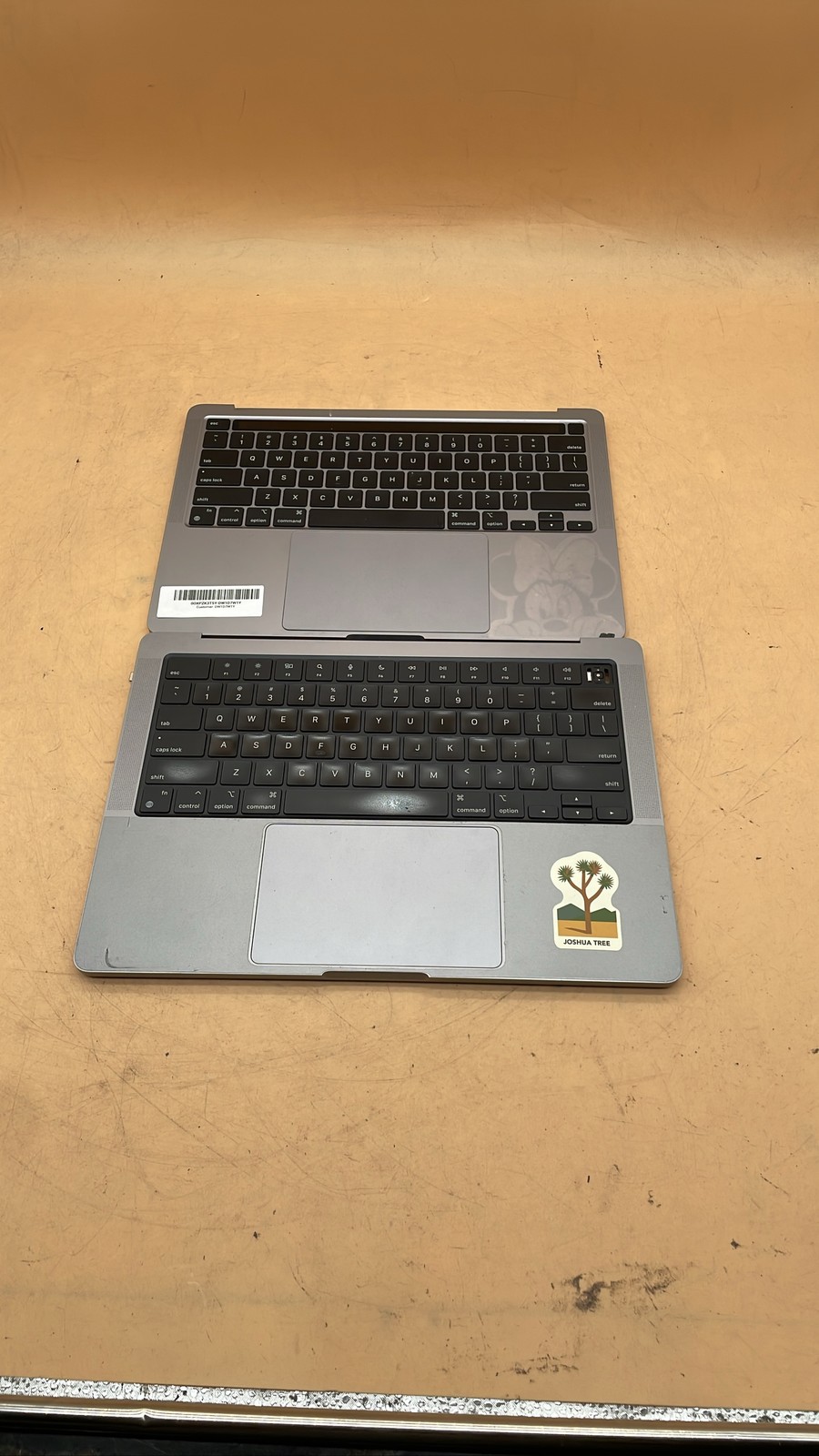 Apple A2338 & A2442 MacBook Top Case Keyboard Touchpad Fan Replacement Lot of 2