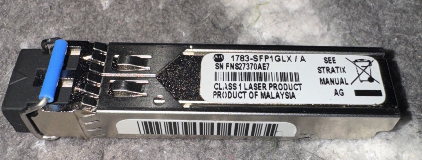Allen-Bradley original 1783-SFP1GLX/A 1000BASE-LX SFP-LX 1310nm LC 10km over SMF