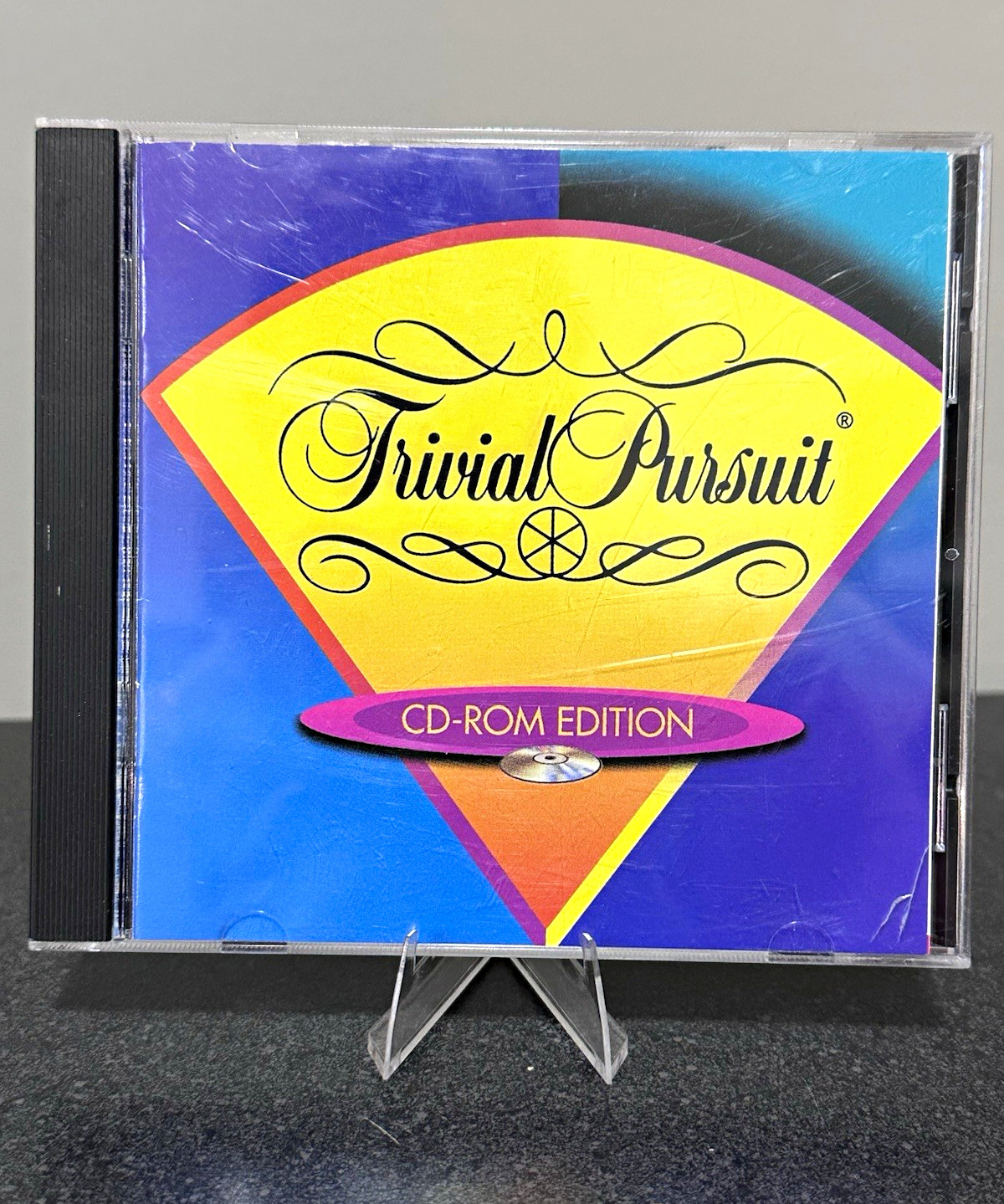 Y2K Vintage Hasbro Interactive Trivial Pursuit CD-ROM Edition Windows 3.1