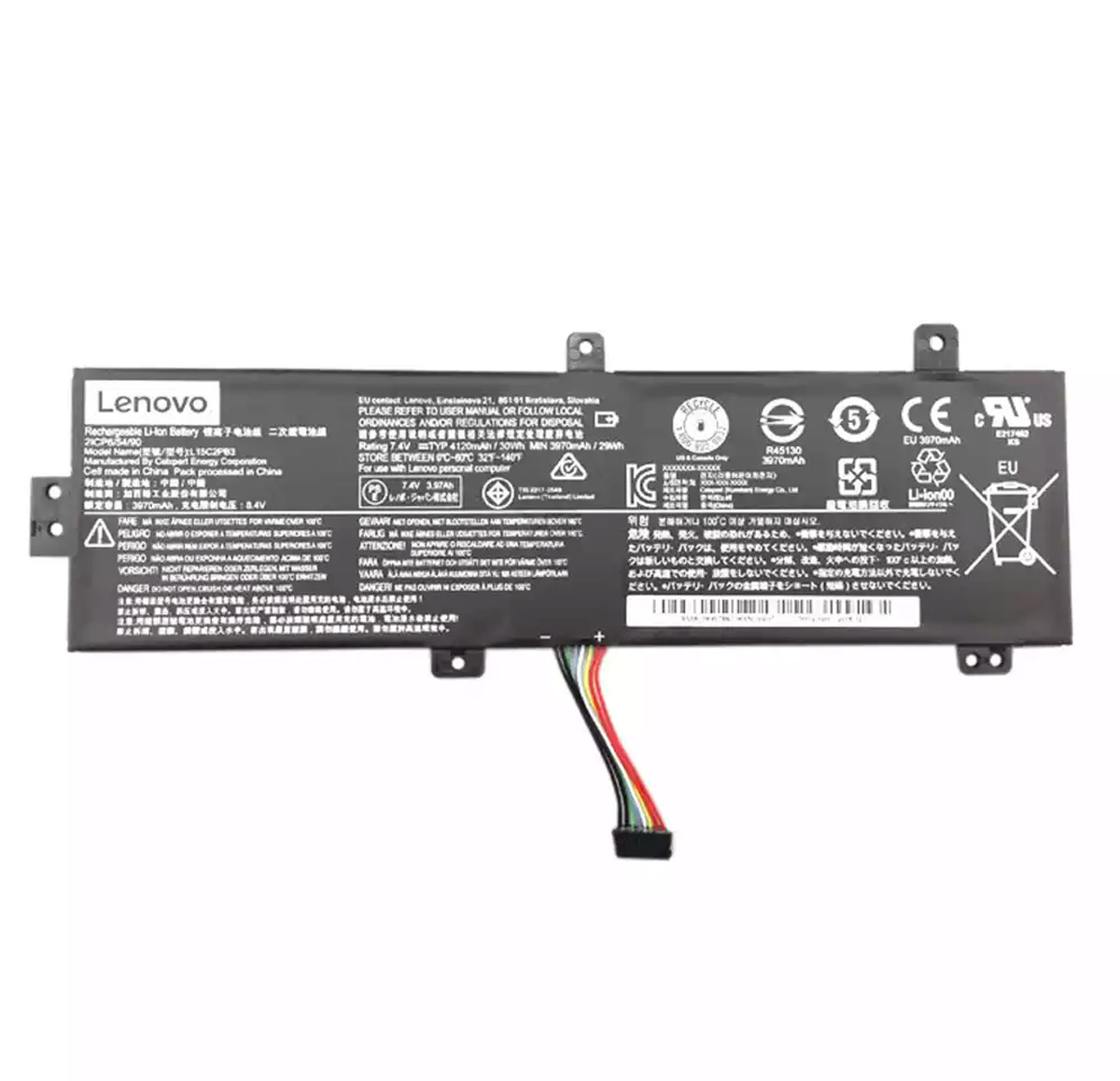 Genuine Battery L15M2PB3 L15L2PB5 For Lenovo IdeaPad 310-15ISK 310-15IKB 15ABR