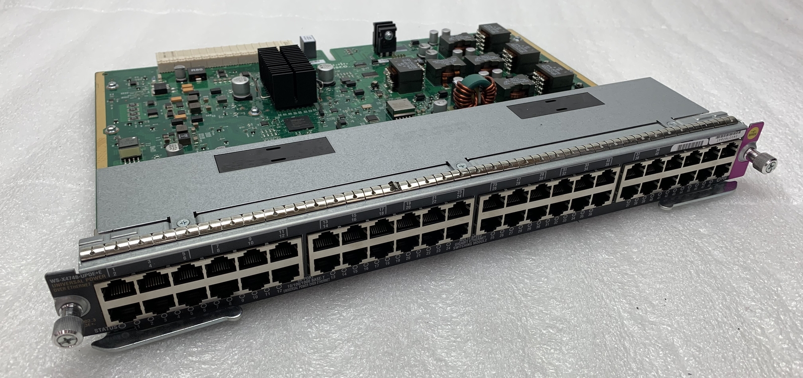 Cisco WS-X4748-12X48U+E MULTI-GIGABIT ETHERNET IEE 802.3 POE/POE+ CISCO UPOE