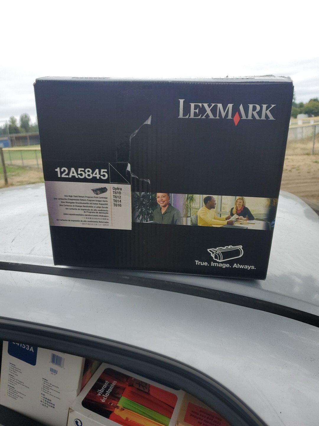 Lexmark 12A5845 HIGH YIELD Black Toner OEM NEW Sealed Optra T610 T612 T614 T616