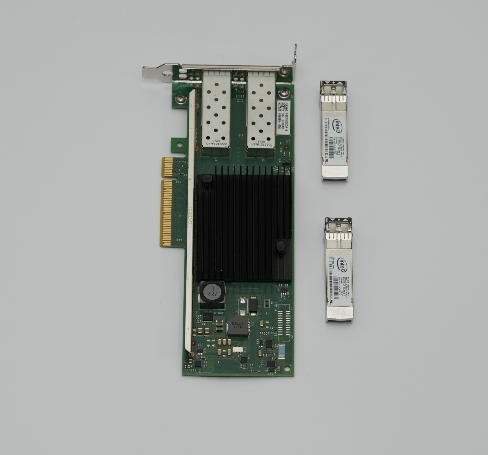 Intel X710-DA2 Dual Port 10Gbps CNA card low profile bracket/full height model
