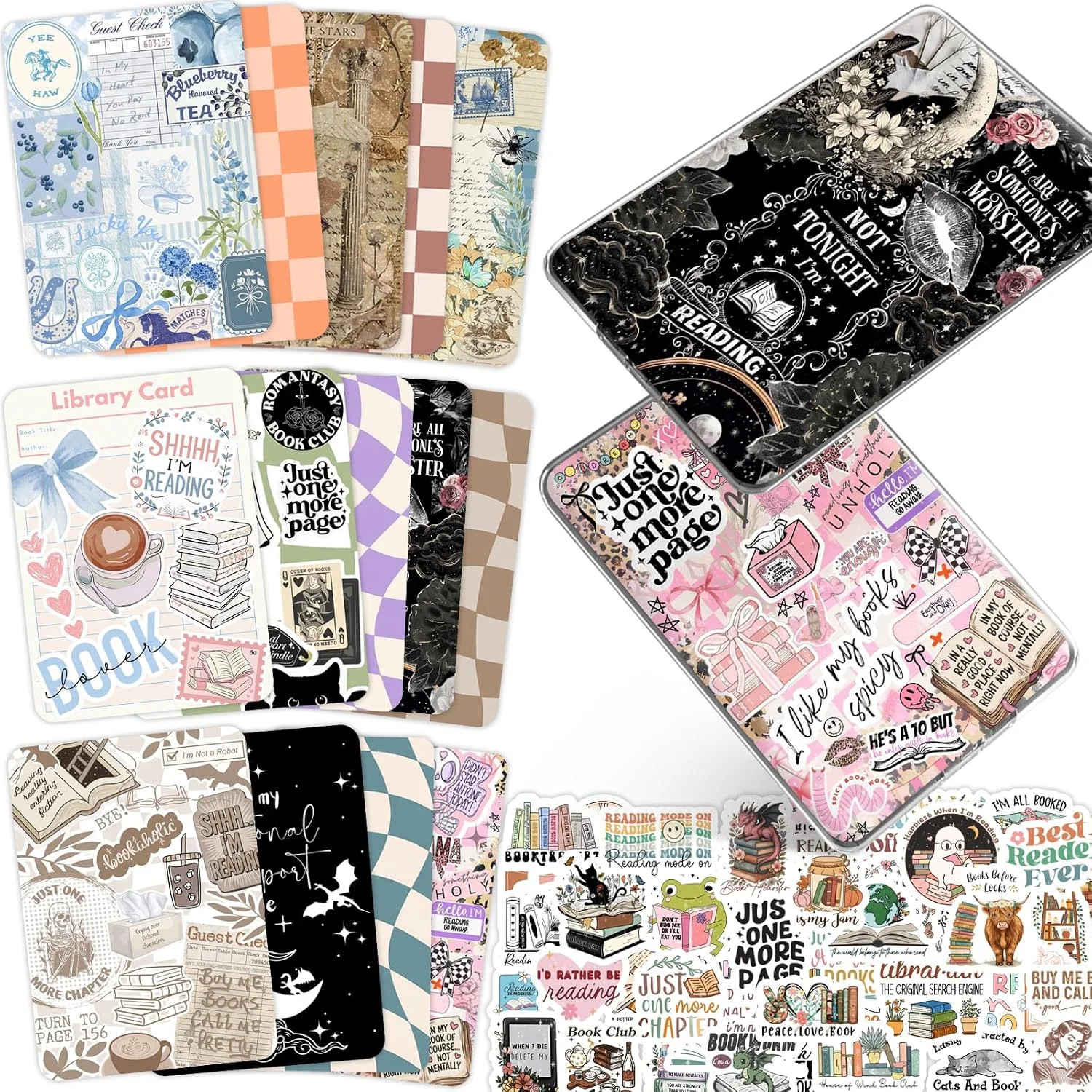 14Pcs Inserts Cardstock for Kindle Paperwhite 11-12th and Kindle Colorsoft Signa