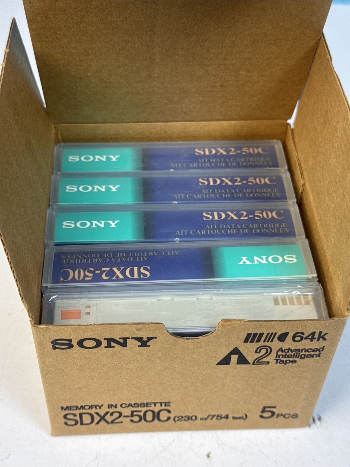 Sony SDX 2–50 C cassette memory (A)