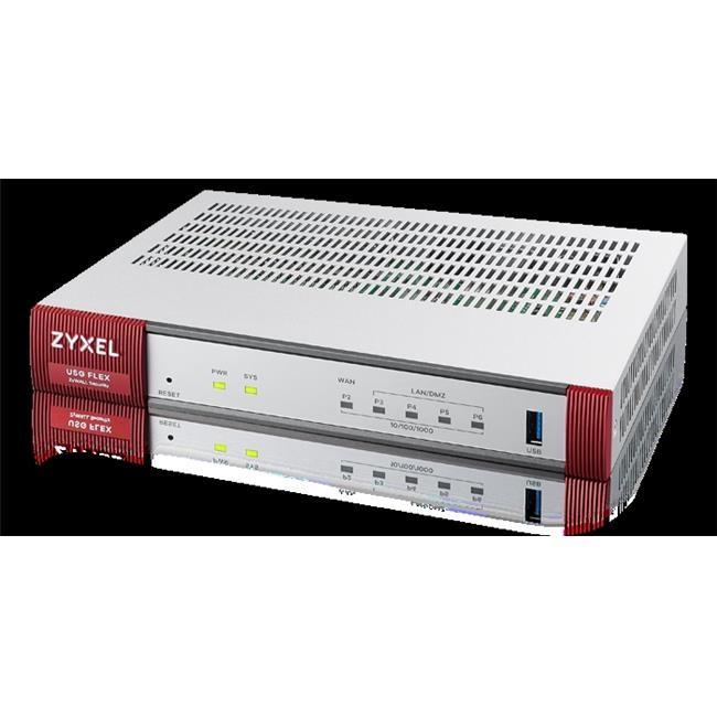 Zyxel Communications USGFLEX100H+2YG Cybersecurity Firewall