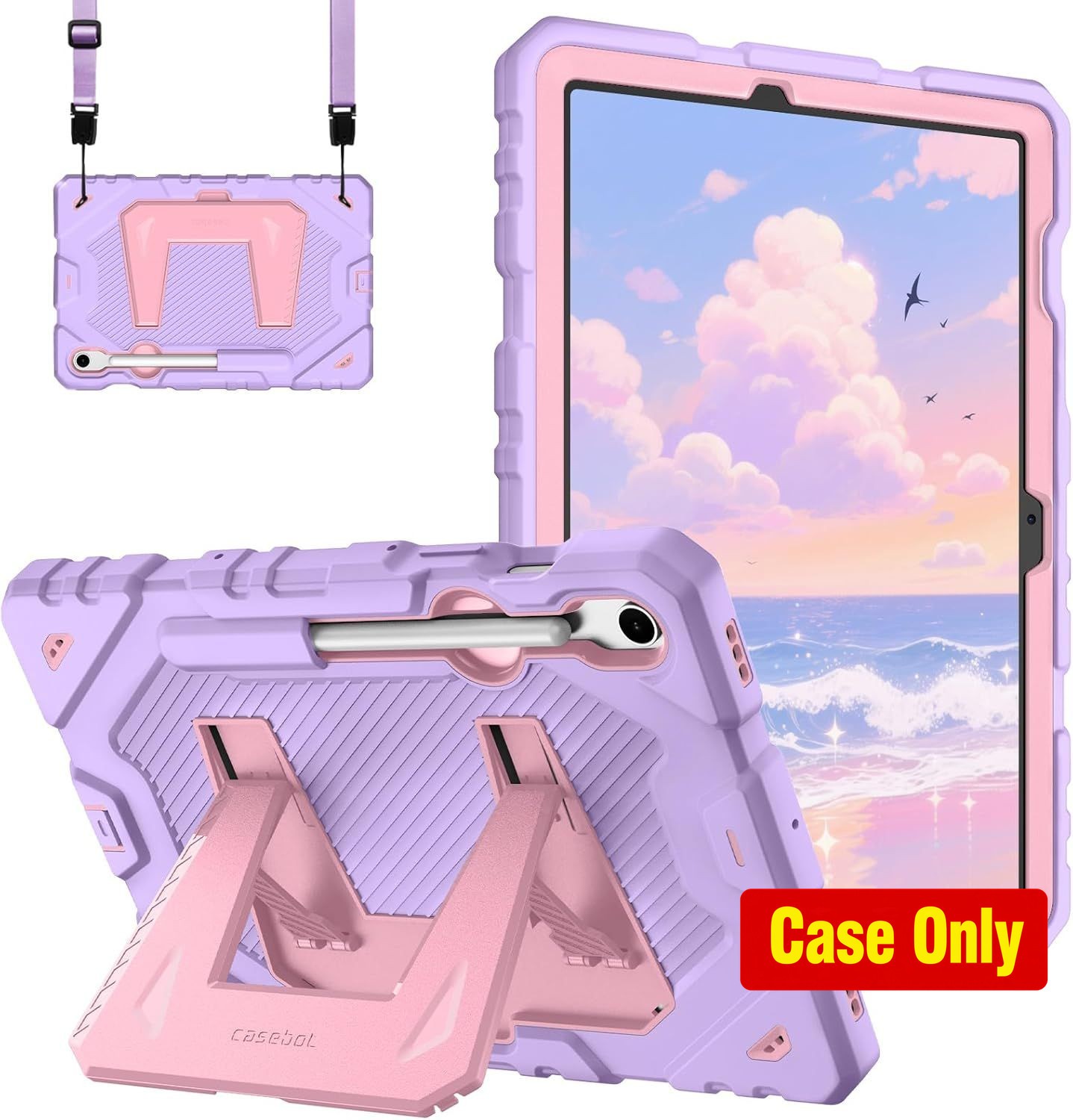Case for Galaxy Tab S10 Lite/S10 FE/S9 FE, Kid-Friendly, Lightweight