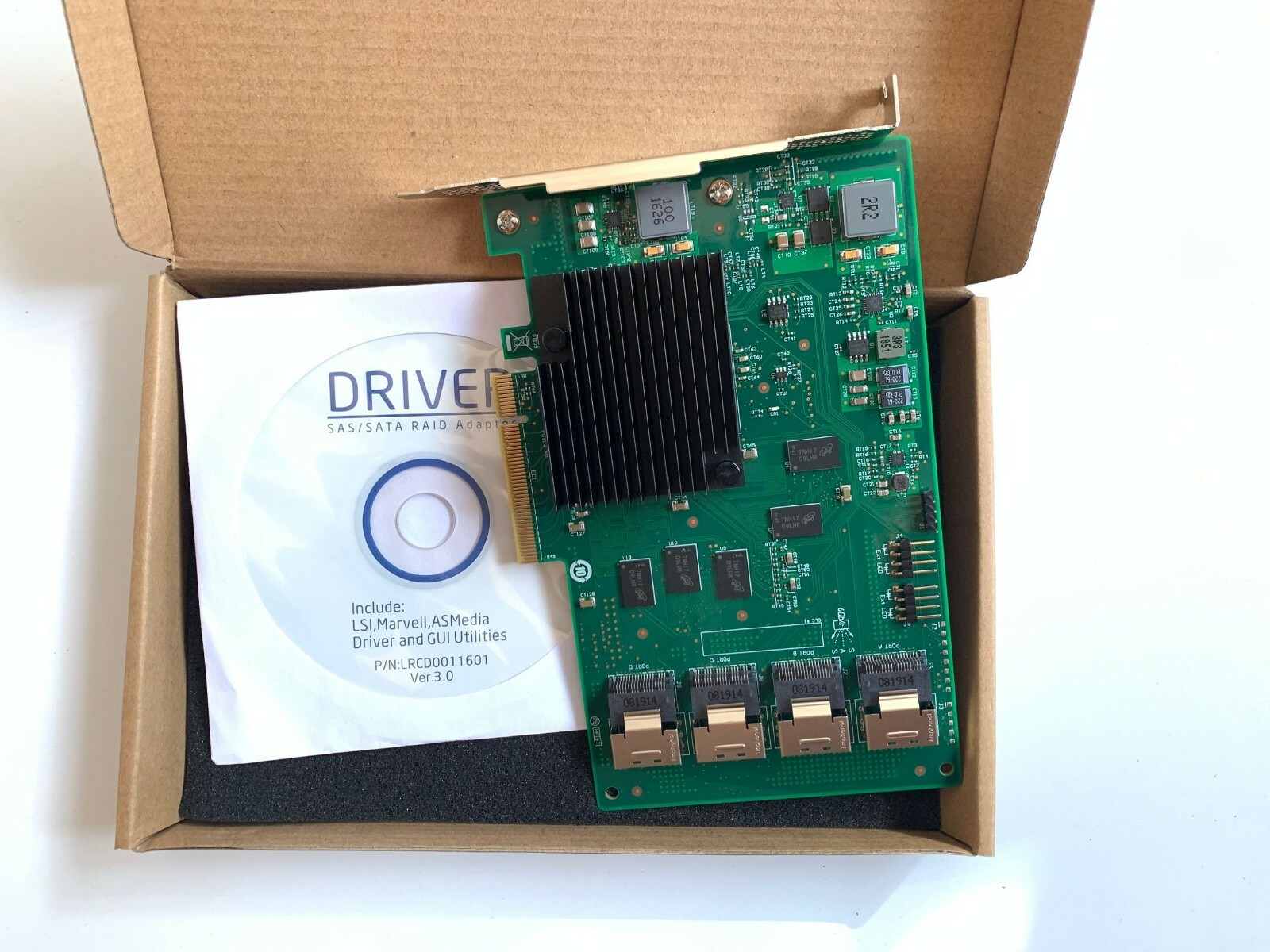 OEM  LSI 9201-16i 6Gbps 16-lane SAS HBA P19 IT Mode ZFS FreeNAS unRAID