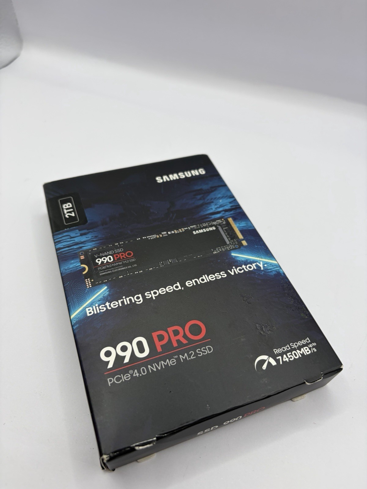 Samsung 990 PRO 2TB NVMe PCIe 4.0 M.2 2280 (MZ-V9P2T0B/AM) SSD - New Sealed