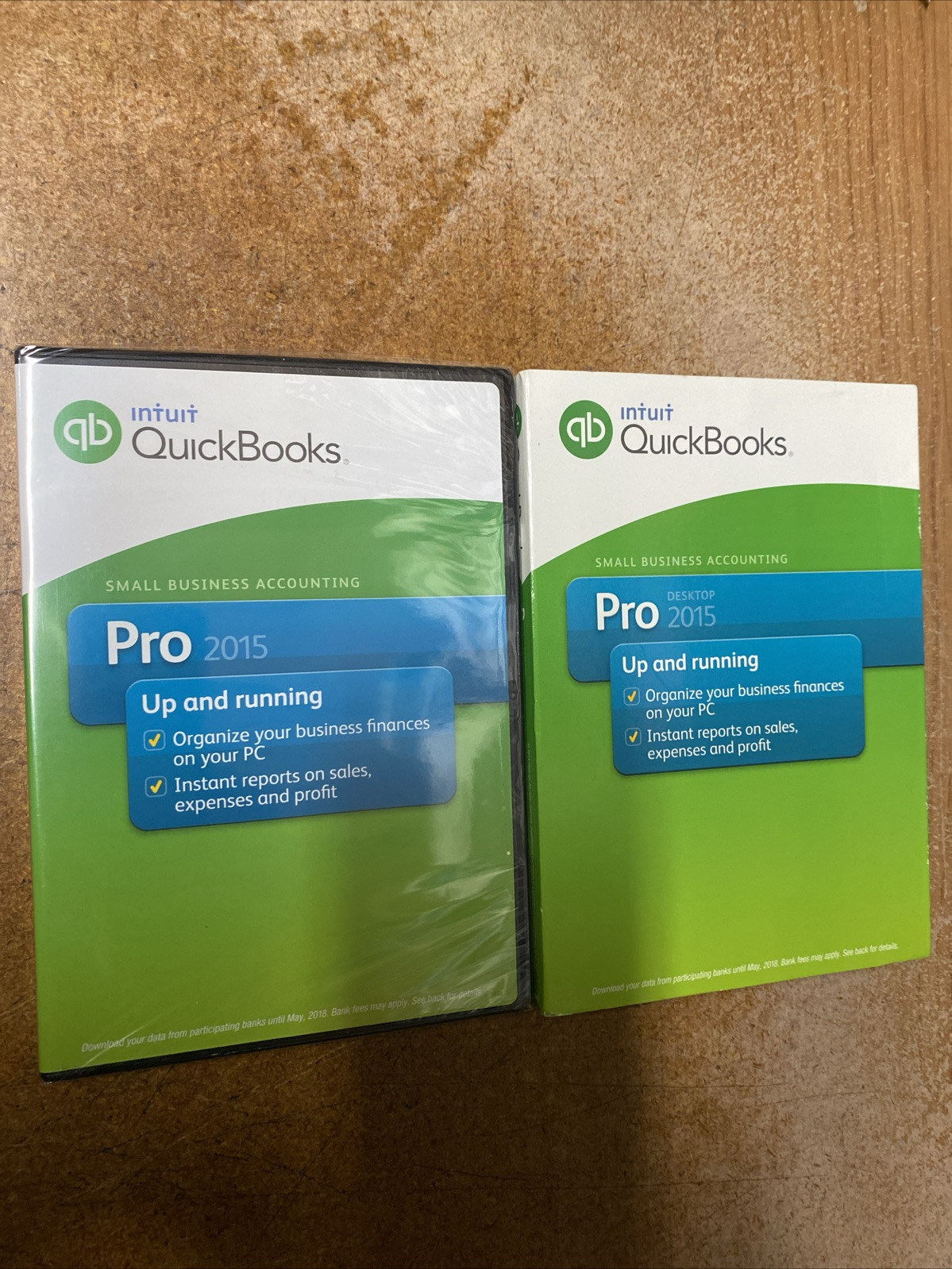 INTUIT QUICKBOOKS PRO 2015 FOR WINDOWS FULL USA DVD PERMANENT VERSION SEALED