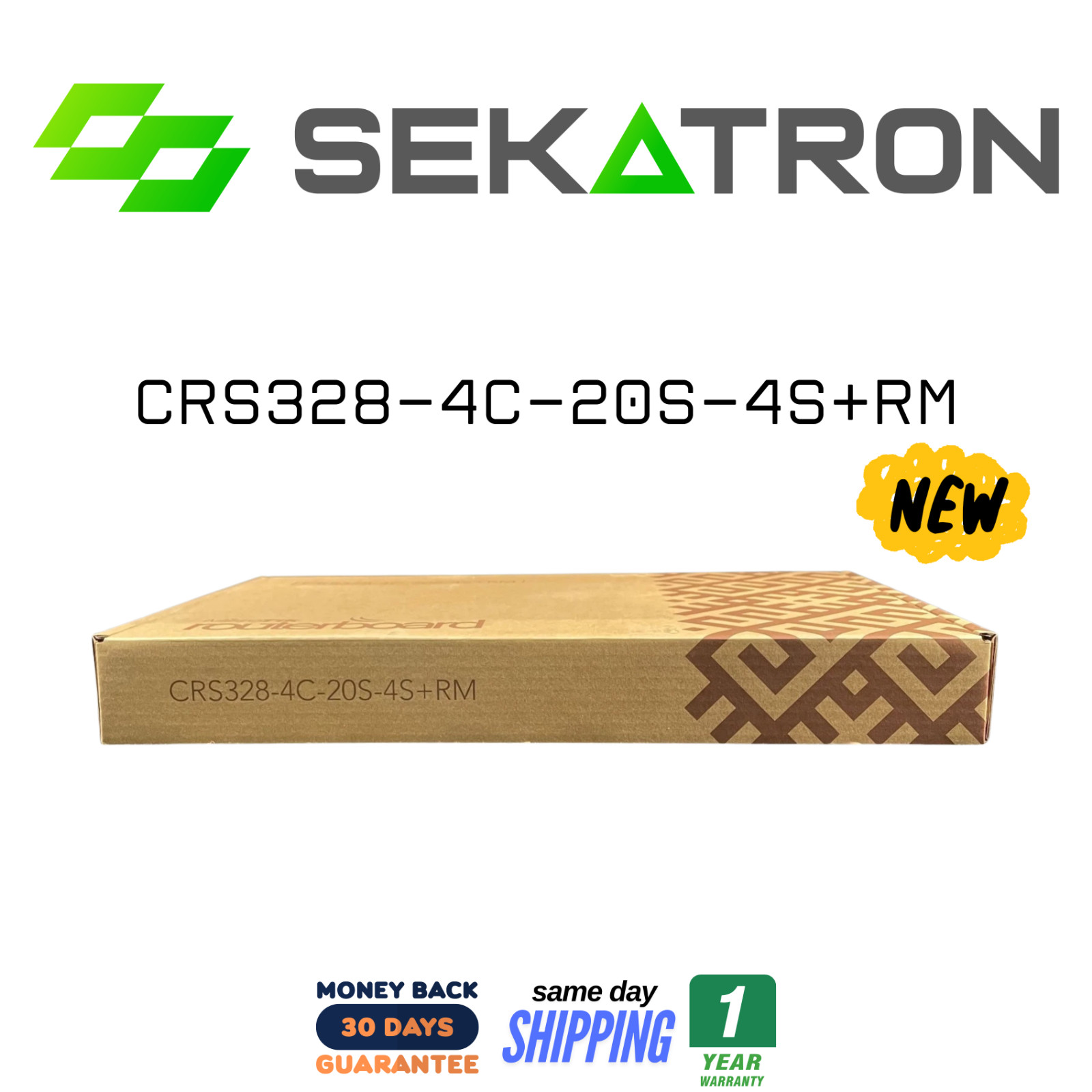 🔀 [NEW] MikroTik CRS328-4C-20S-4S+RM Managed Smart Switch • ⚡FastShip