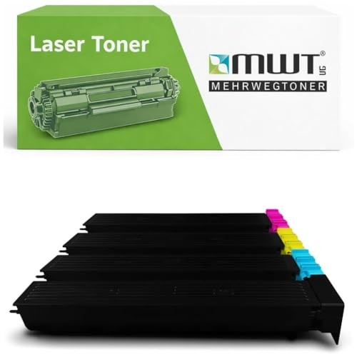 Eurotone 5x Toner Cartridge Compatible for Konica Minolta Multicolor Reusable Toner