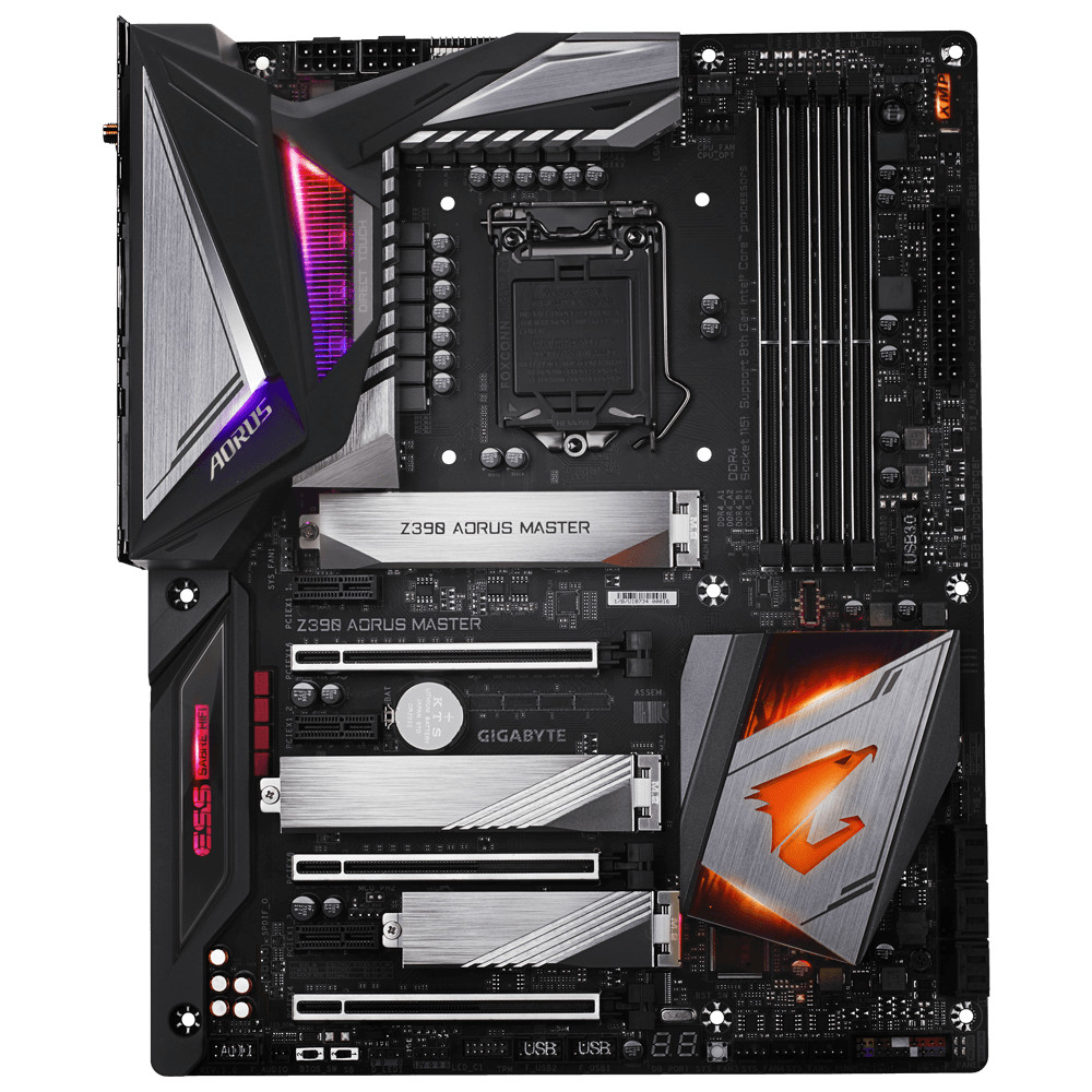 FOR GIGABYTE Z390 AORUS MASTER DDR4 1151PIN 128GB HDMI ATX Motherbroad Test ok