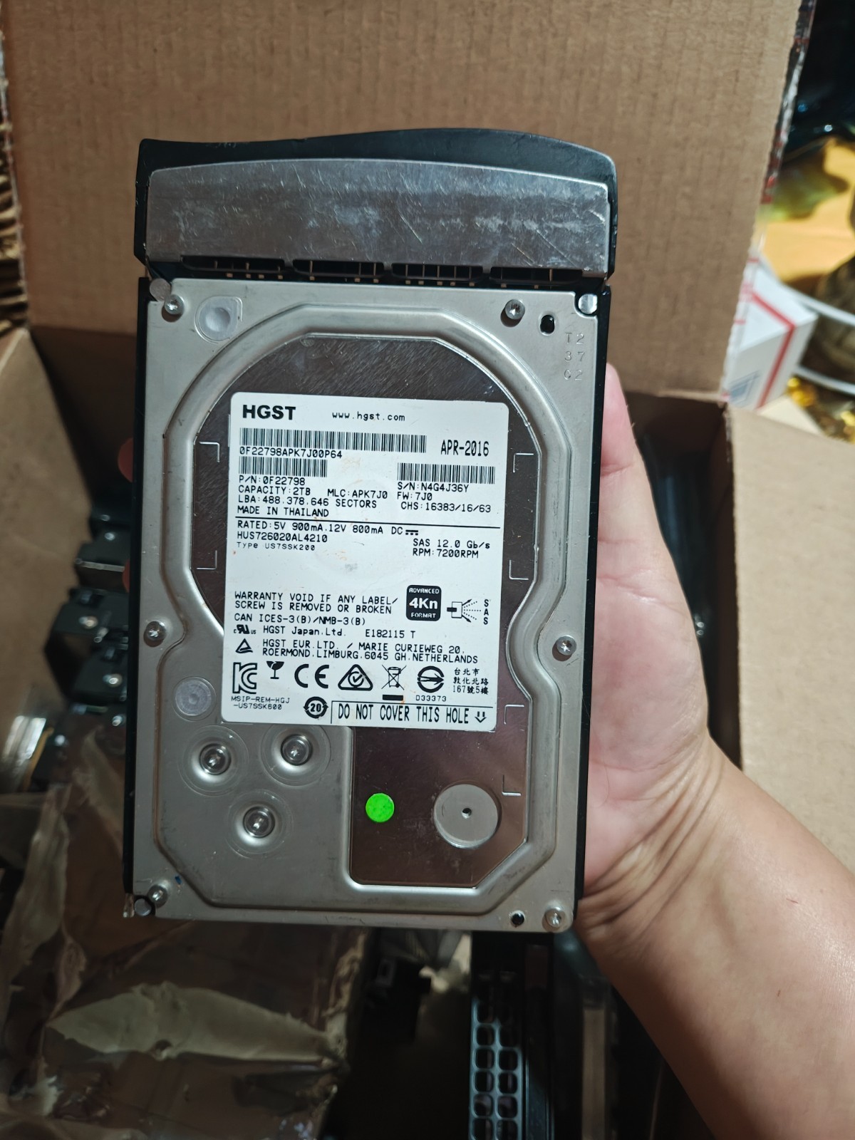 HGST Ultrastar 7K6000