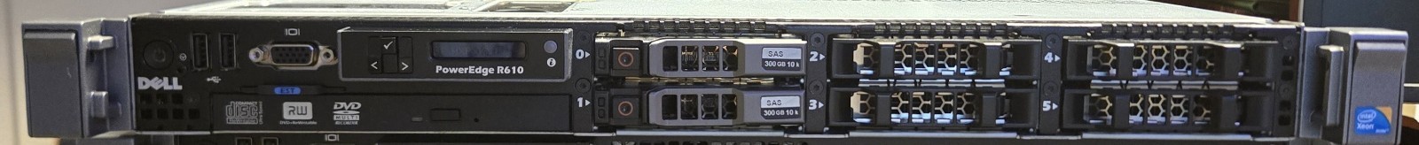 Dell POWEREDGE R610 Server, E5630,2.66,12M,Xeon, 24Gb Memory, Dual PS, 8x1Gb Nic