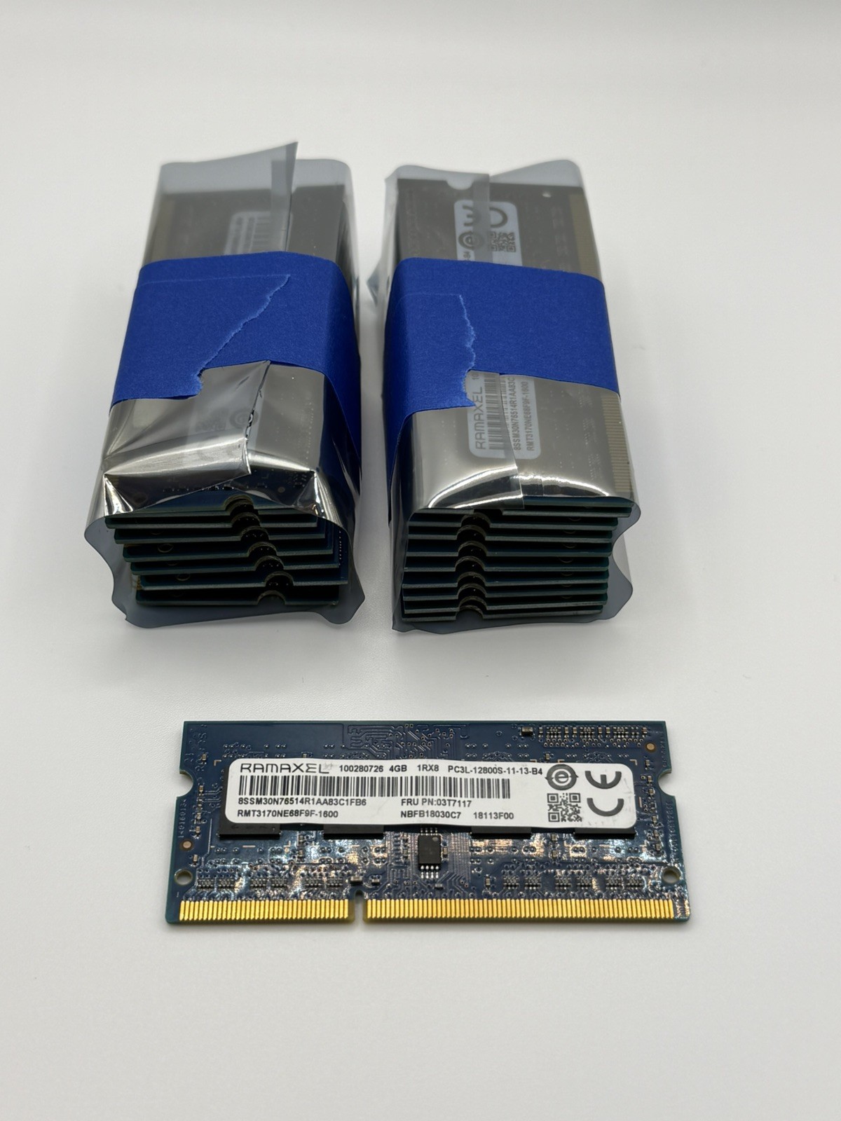Qty (20)  Ramaxel RMT3170MP68F9F-1600 4GB 1Rx8 PC3L-12800S