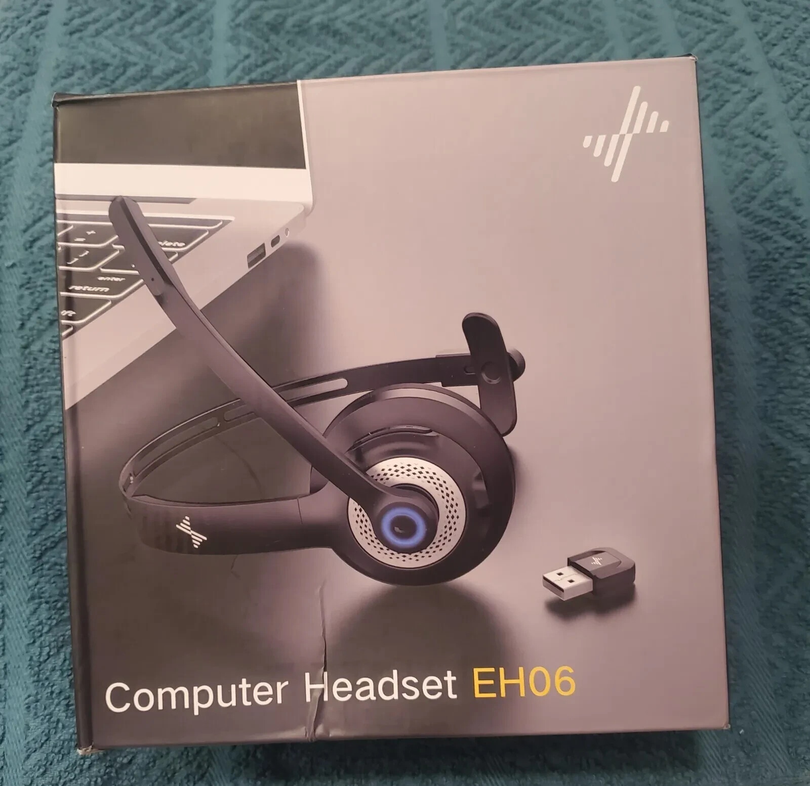 Wireless Computer Headset with microphone EH06
