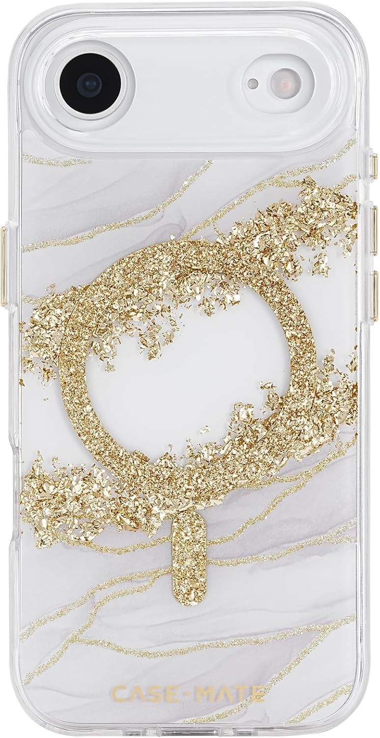 Case-Mate iPhone Air Case Compatible With MagSafe Marble Magnetic Karat Granite