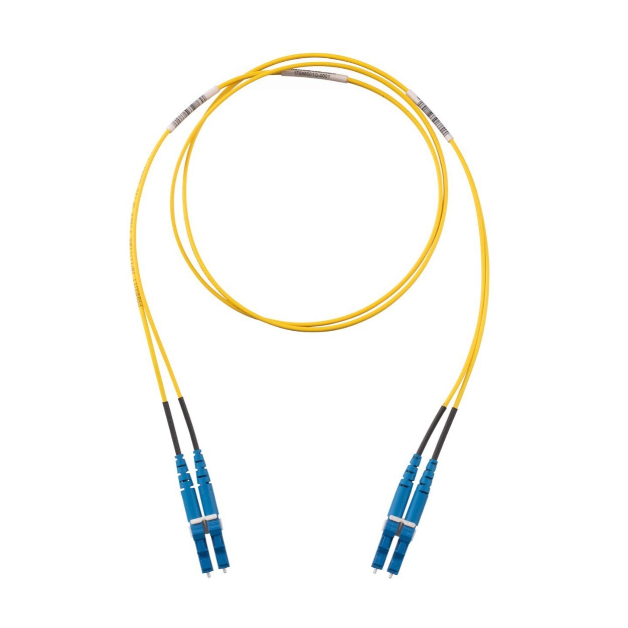 Panduit F92ERLNLNSNM002 2 Meter LC Duplex 2-Fiber Patch Cord Riser Yellow