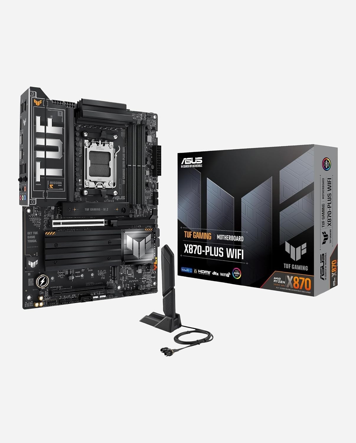 ASUS TUF Gaming X870-PLUS WiFi AMD AM5 X870 ATX Motherboard New