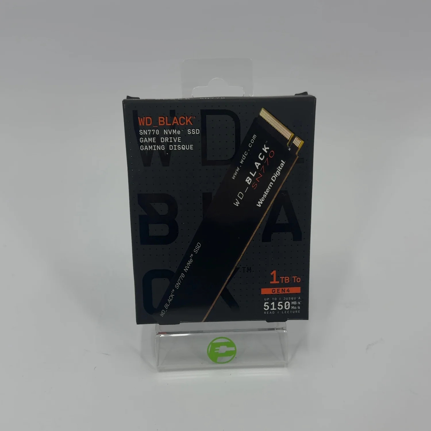 New Western Digital 2280mm BLACK SN770 1TB M.2 NVMe Gen 4.0 x 4 SSD WDS100T3X0E