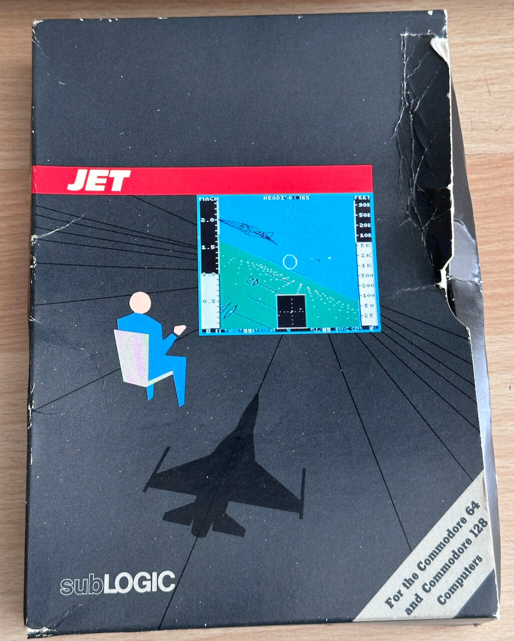 JET - Commodore 64/128 Game Sub LOGIC