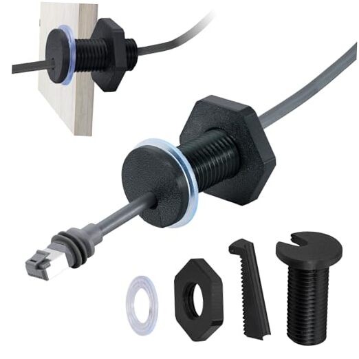 2Pcs RV Cable Passthrough for Starlink Mini, RV Cable Grommet Compatible with 