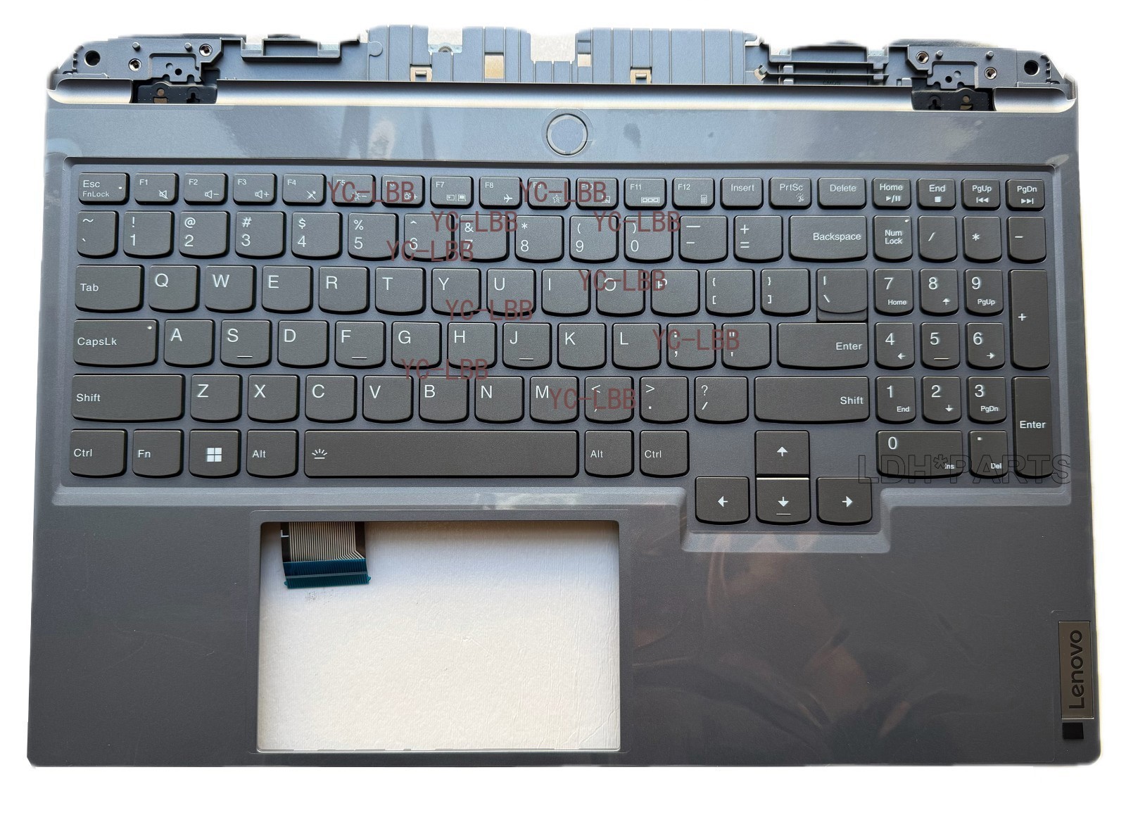 5CB1P43414 Palmrest Case Backlit KB For LOQ 15IRX9 83DV 15IAX9 15ARP9 15AHP9