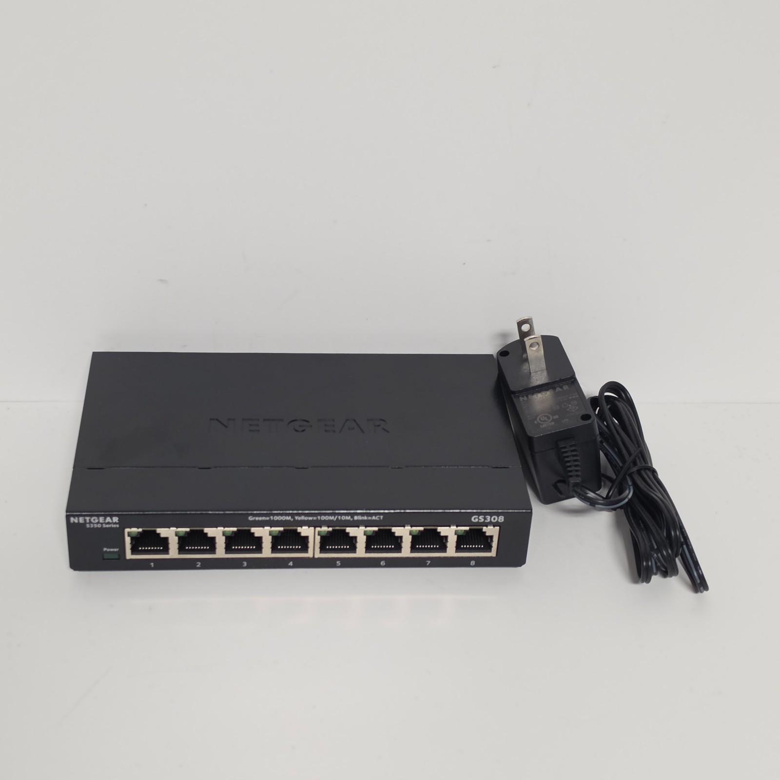 NETGEAR GS308P 8-Port Gigabit Ethernet Switch with 4-Port PoE
