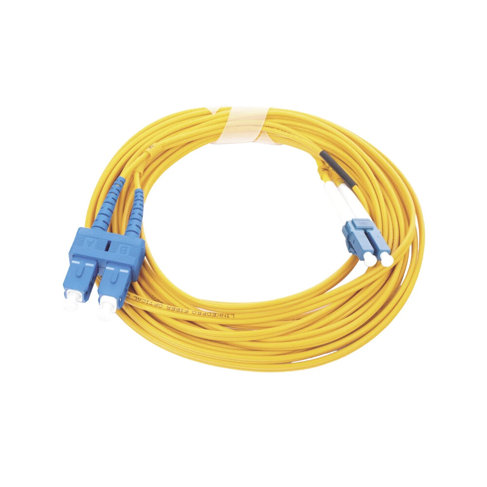 Fiberhome Fiber Optic Jumper Singlemode (16.4 ft) 2.0 mm Duplex LC/UPC-SC/UPC