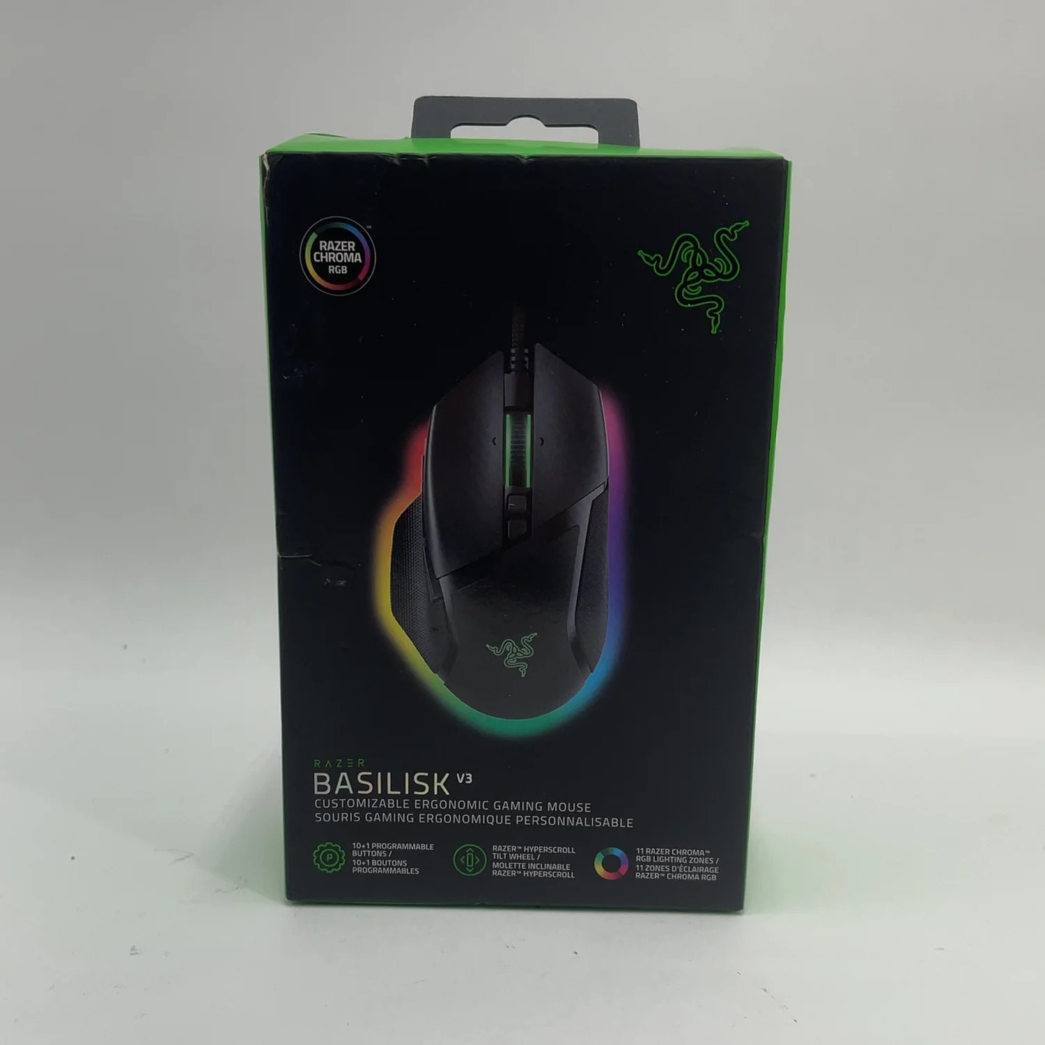 New Razer Basilisk V3 Wired Mouse RZ01-04000100-R3U1