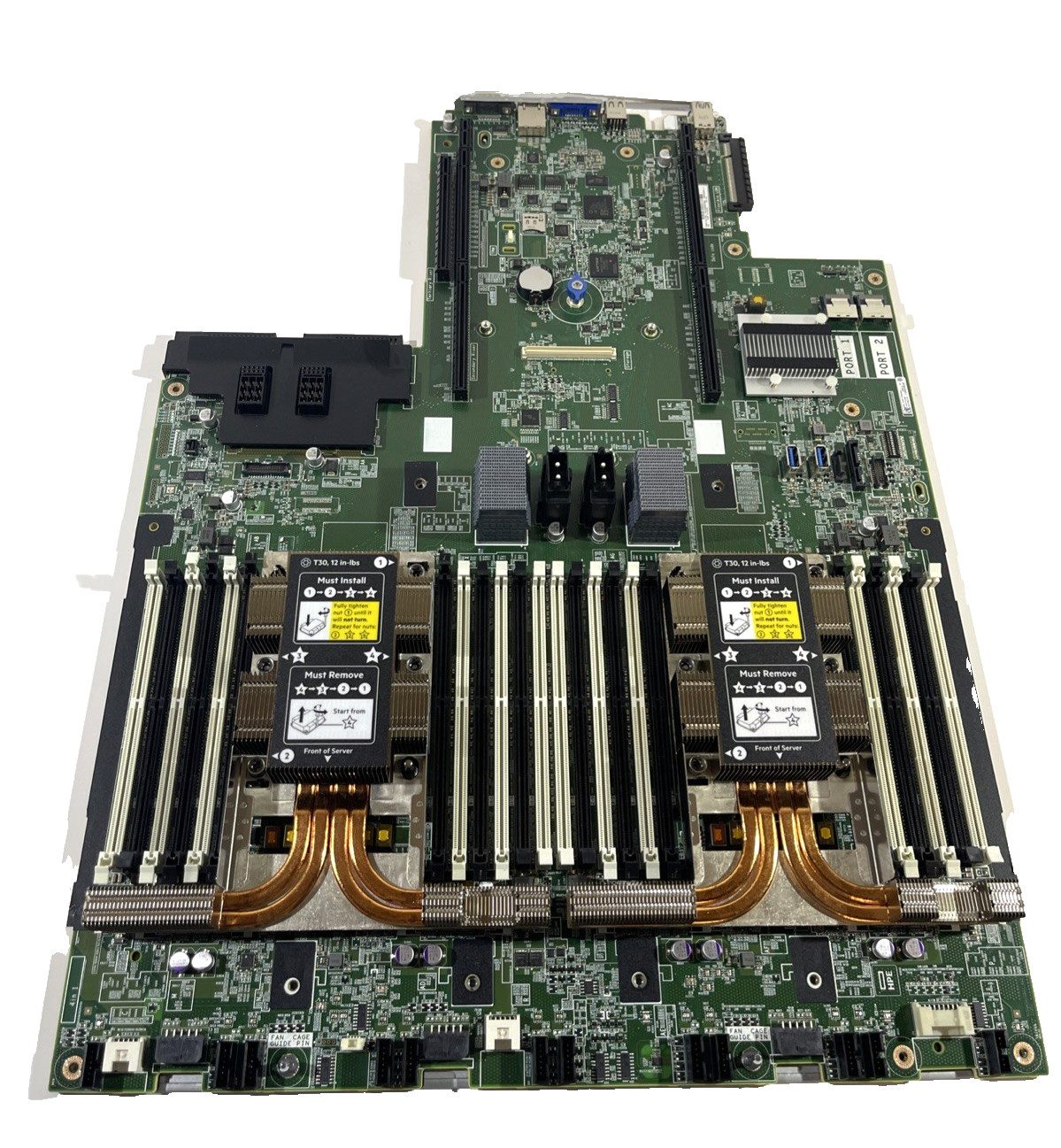 P11741-001 HPE ProLiant System MotherBoard DL560/ DL580 Gen10 W/ 2x Heatsinks
