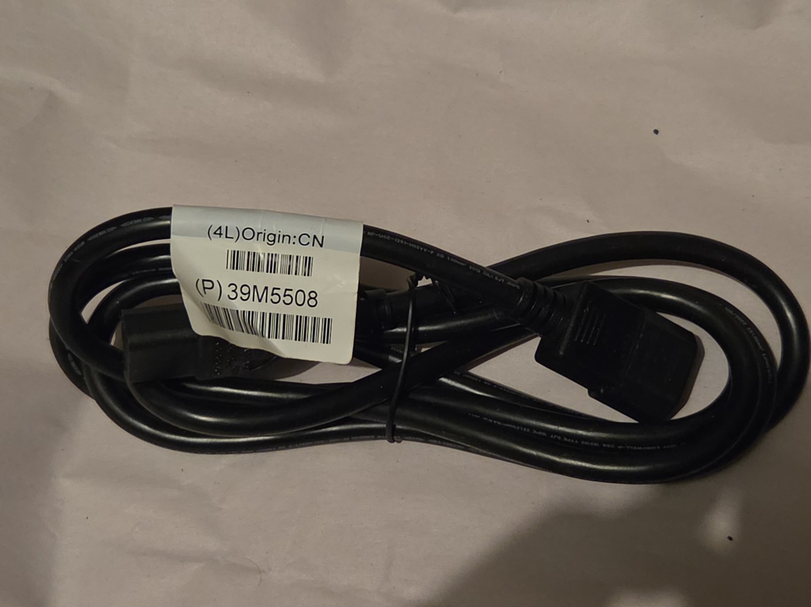 New Longwell Ls-60 6ft Power Cord Heavy Duty 39M5508 Black 