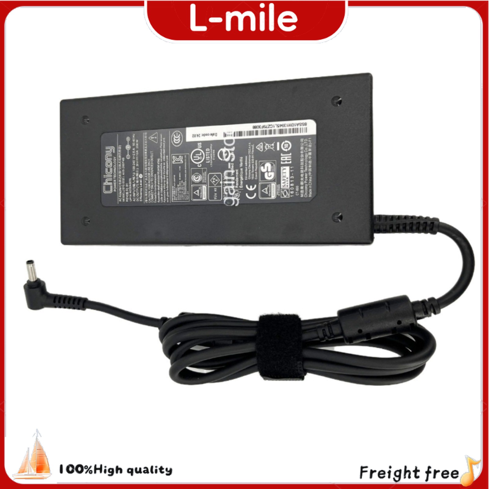 A21-200P2B Chicony AC Adapter Charger 200W For Gigabyte AORUS Gaming Laptop NEW