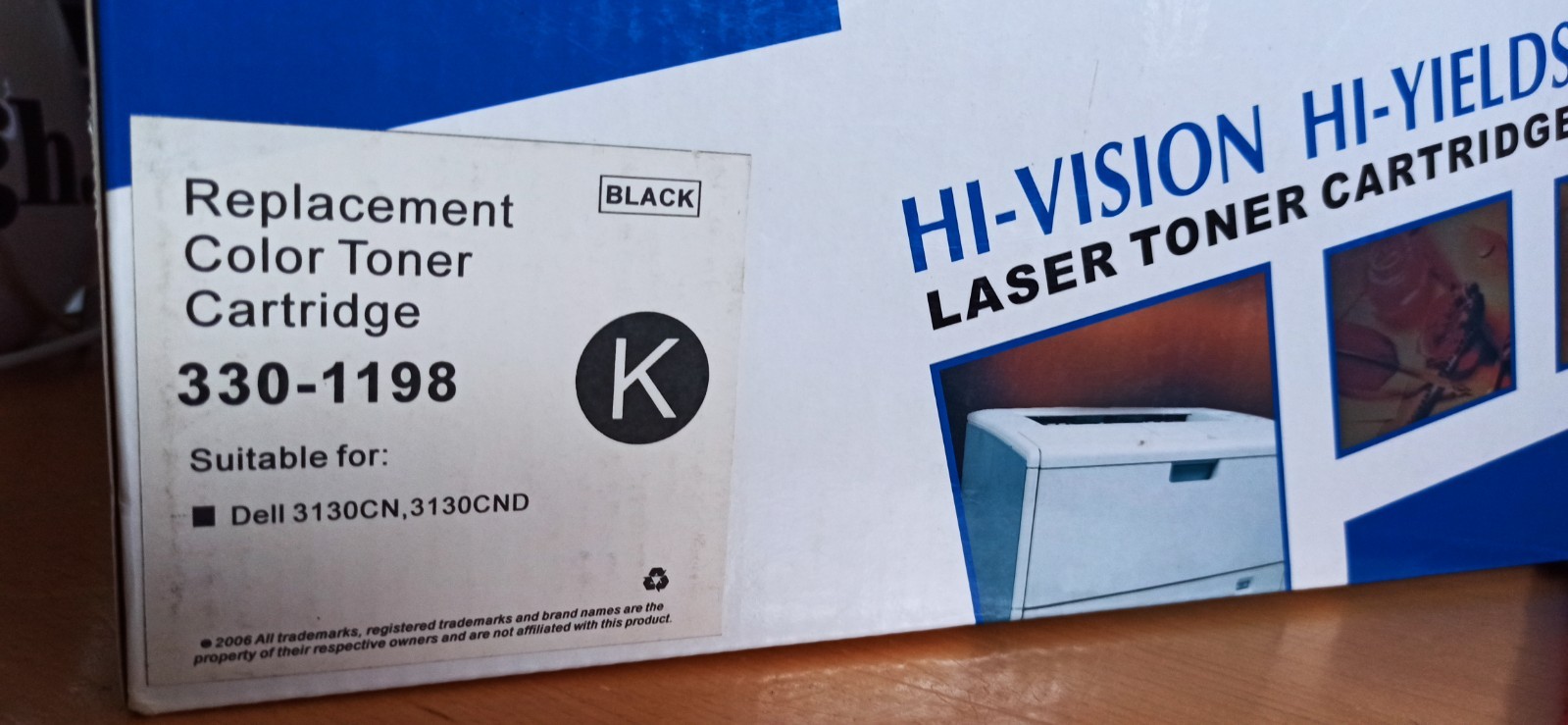 Dell 3130 Hi-Vision Hi-Yields Laser Toner Cartridge LH7553S Black Ink 140293