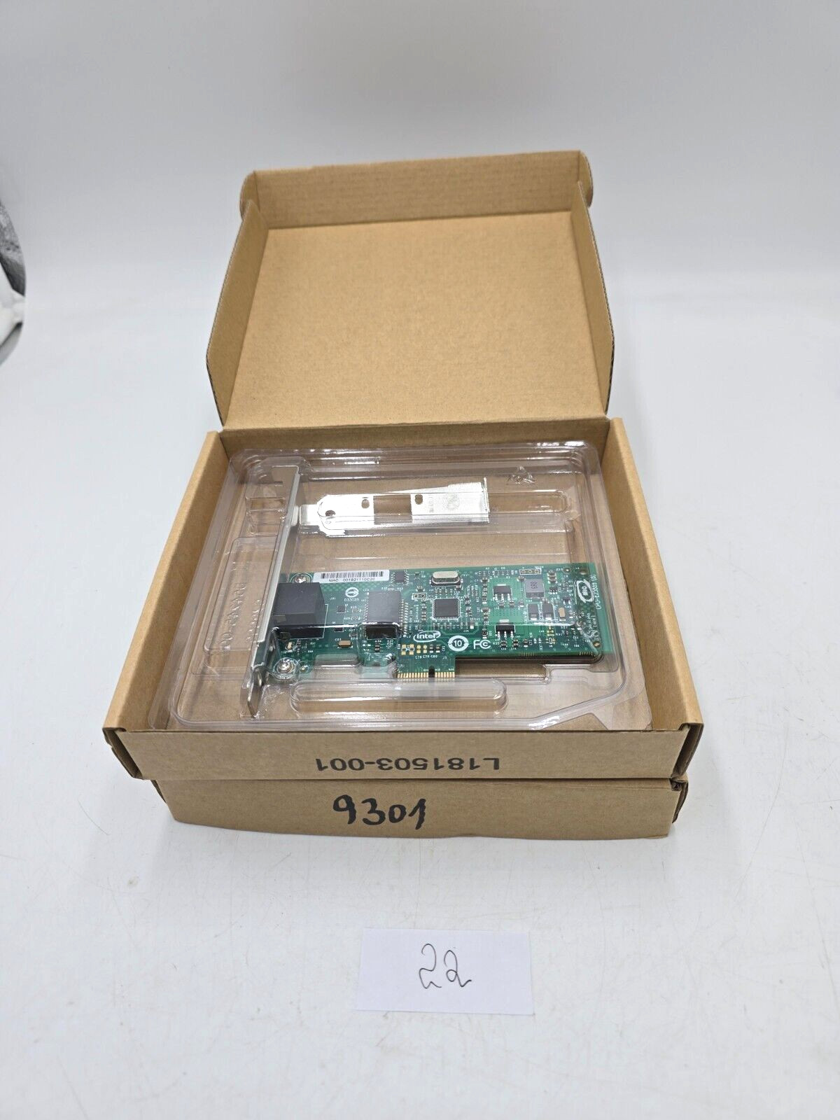 2 units lot PCIe x1 intel 82574 GbE Network card