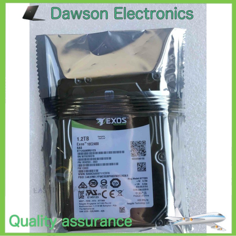NewSeagate ST1200MM0129 Exos 1.2TB 2.5'' SAS 10E2400 10000RPM 12Gb 256M Hard