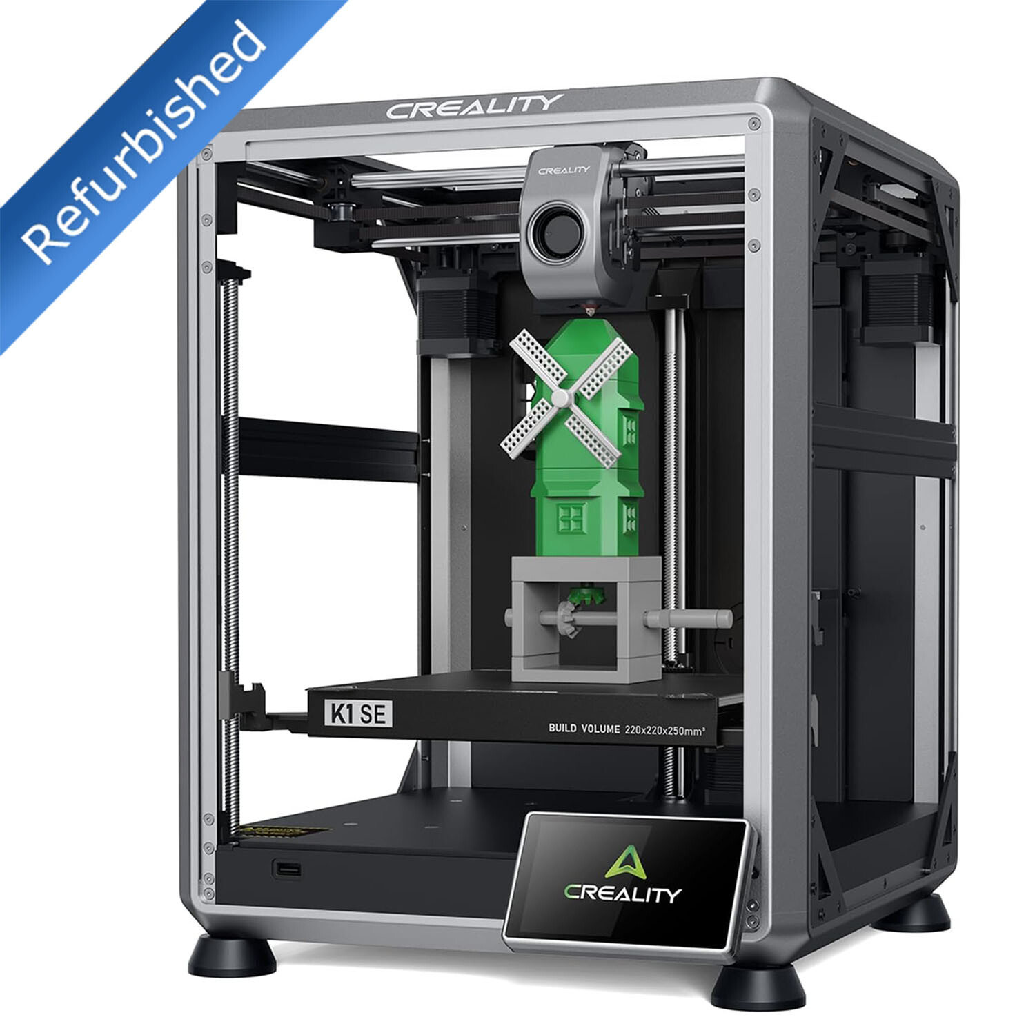 【Refurbished】Creality K1 SE 3D Printer 600mm/s Max High-Speed Printing Large